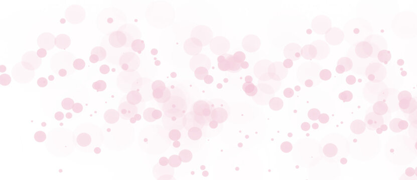pink Bokeh Light Orbs Sparkling Glitter Particle Effect PNG Transparent Overlay for Wedding, Holiday, Festival and Modern Graphic Design