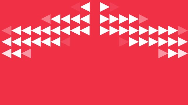 red background arrow white hd 4k