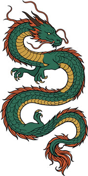 drago tatuaggio