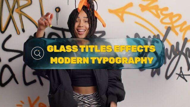 Colorful Liquid Glass Titles 08