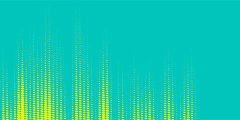 Neon green yellow background with grunge texture brush strokes. Squiggle bold smears template. Grainy bold bright brush strokes. Punk neon vector texture background. Backdrop street art design. © Azzami