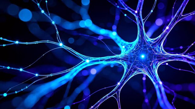 Neuron cell structure