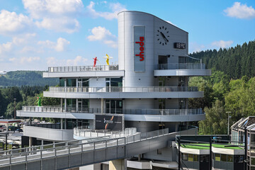 Obraz premium Belgique Wallonie circuit Spa Francorchamps