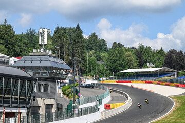 Obraz premium Belgique Wallonie circuit Spa Francorchamps