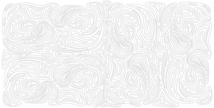 Abstract Topographic Contour Line Pattern Illustration .Vector design