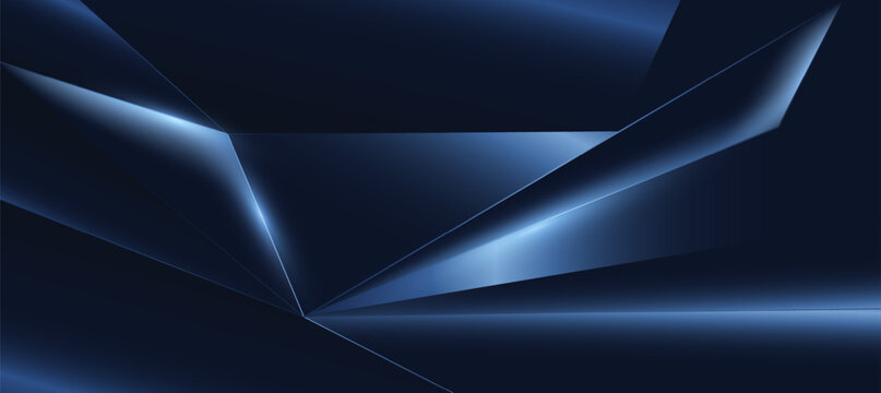 Modern abstract technology background With blue tech banner, corporate business concept, Digital Ads, business presentation or tech event poster