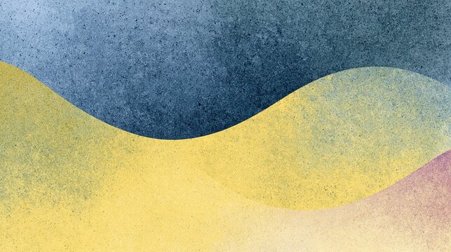 relaxing wave pattern with soft stippling in tri-tone background