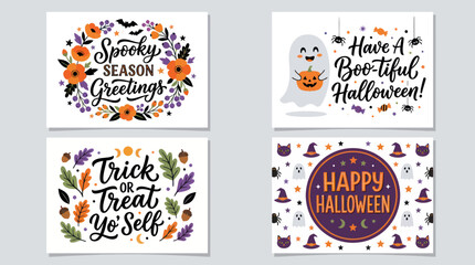 Halloween greetings and decorations © MBG