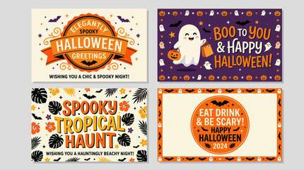 Halloween greetings and graphics collection © MBG