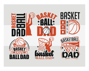 Basketball Never Stops Typography Bundle   Motivational Basketball Quote Vector for T Shirt & Sports Lovers © Aesthetic Studio