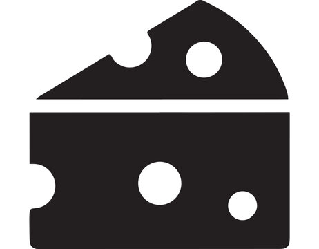 Building Icon with Windows and Roof in Flat Black Silhouette Style, Suitable for Ui Design and Interface Graphics