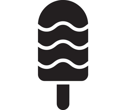 Trash Can Icon with Three Wavy Lines, Simple Solid Design Symbolizing Disposal and Recycling Concepts