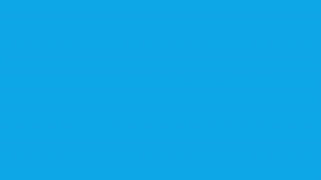 Minimalist animation of a white email icon flying across a blue background.