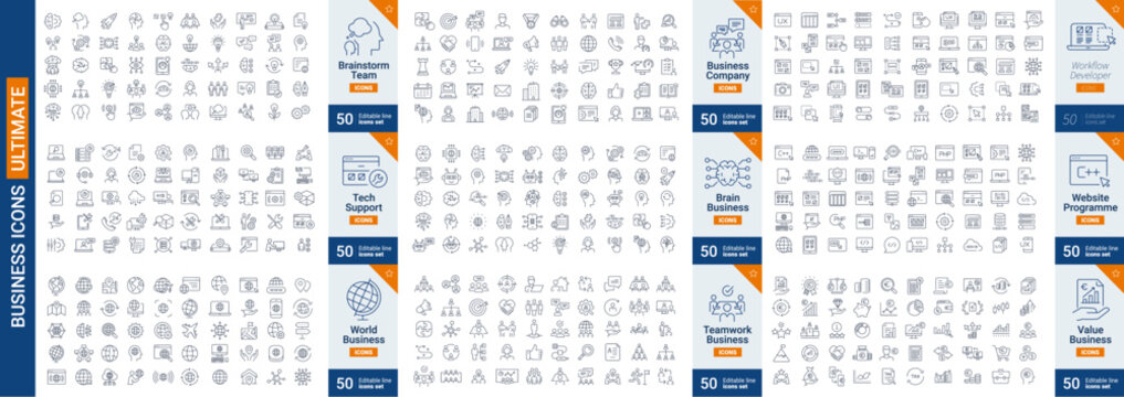 Business Icons - Ultimate 450 icons