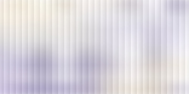 Vector ribbed glass texture background. Purple cream yellow ribbed glass. Mesh gradient. acrylic ribbed bath surface. Ribbed glass background semitransparent overlay. Bath wall window
