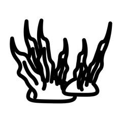 seaweed line icon © Slamet