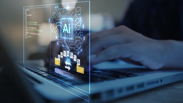 Online document management with AI assistance can reduce time, increase accuracy, and improve work efficiency. Individuals are using computers to manage various documents with the help of AI.