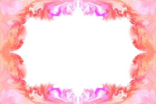 Colorful frame design background 