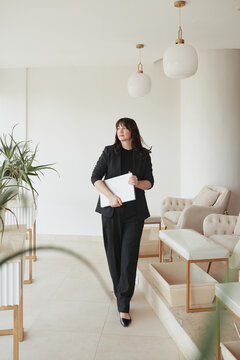 Woman at work