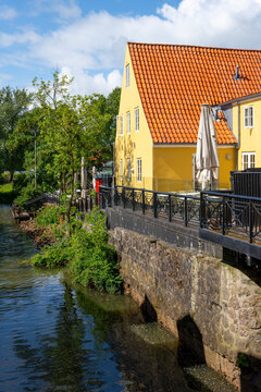 Ribe, &auml;lteste Stadt D&auml;nemarks, Stadtansicht