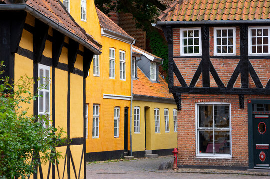 Ribe, &auml;lteste Stadt D&auml;nemarks, Stadtansicht
