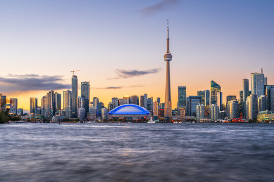 Toronto, Canada Skyline at Dusk