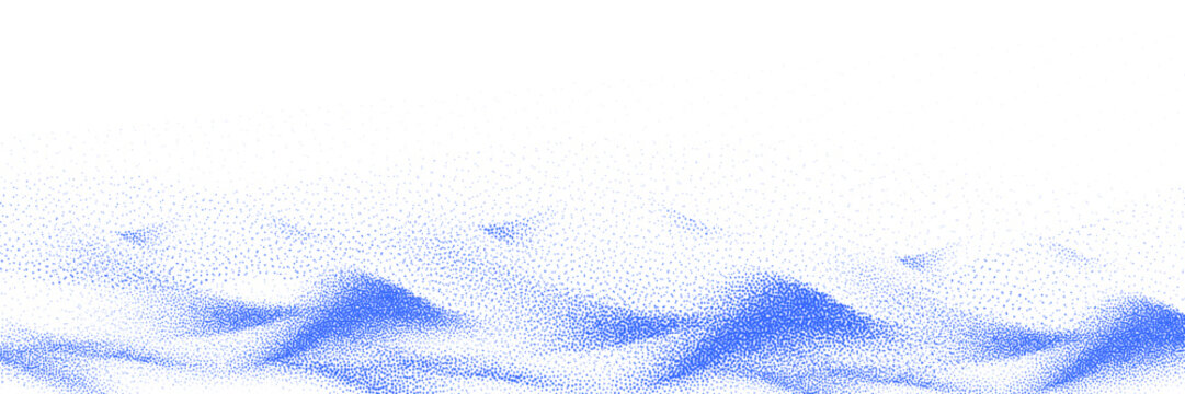 White snowdrift frame with falling flakes and icy texture.