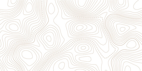 Topographic map background geographic line map with elevation assignments.Rendering abstract illustration. © NAZMA