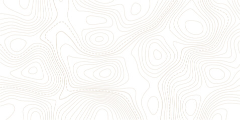 Topographic map background geographic line map with elevation assignments.Rendering abstract illustration. © NAZMA