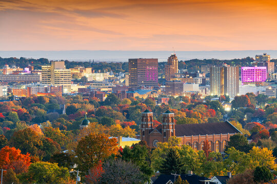Syracuse, New York, USA Skyline