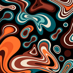 Fototapeta premium Abstract 1990s style colorful background