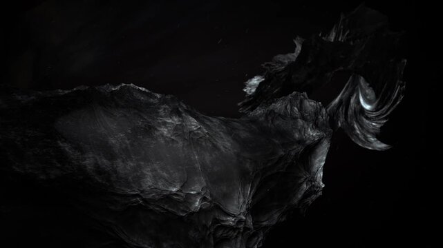 Space, Planets and Asteroids Cosmos Background