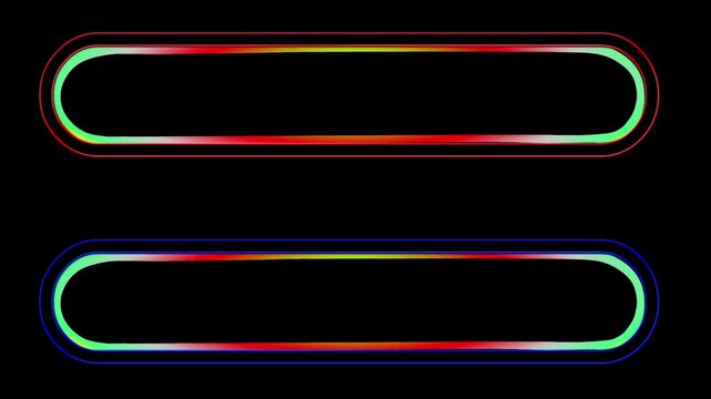 Animation of mult icolor line