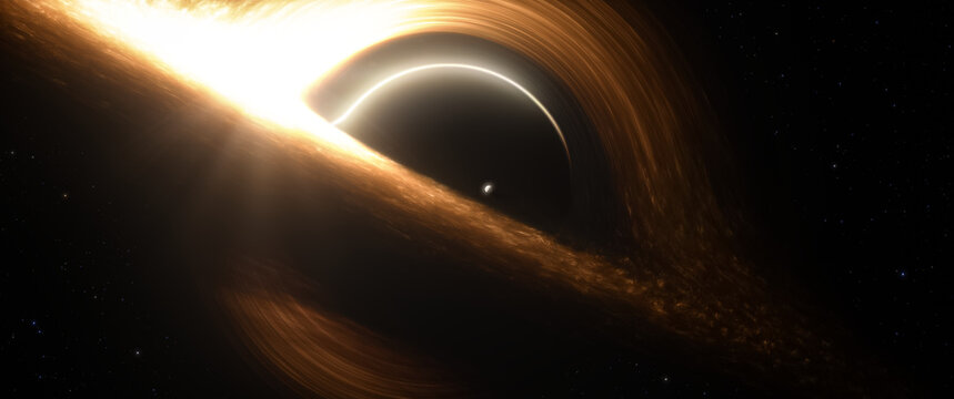 Black hole with accretion disk
