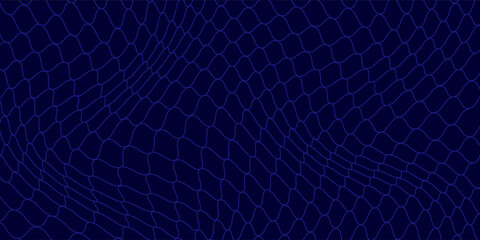 Abstract blue nets glowing for fishing background. Nets for soccer goal, or volley net. Modern net design. Vector illustratio © M.I.Arfad
