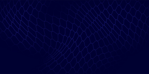 Abstract net background blue lines with mesh texture for fishing nets background. Navy mesh, nets modern concept. Vector. eps10 © M.I.Arfad
