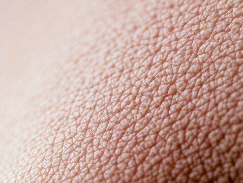 Close up view of human skin showing texture and detail during daylight hours