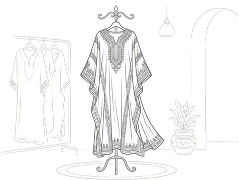 kaftan design