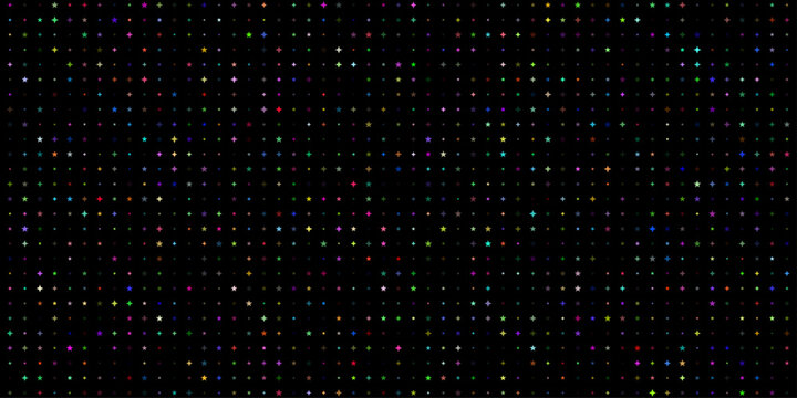 Binary Code Abstract shimmering binary code matrix against a dark void, a visual representation of digital information flow and computational processes.