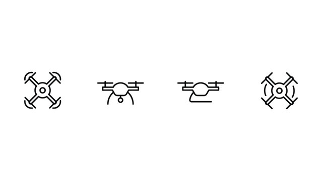 Drone Icons Collection 007