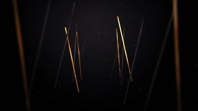 Golden and Dark Matte Vertical Lines shapes geometry alpha transparent loop background