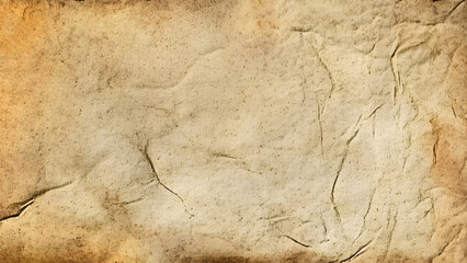 Fototapeta premium Distressed medieval scroll texture background overlay