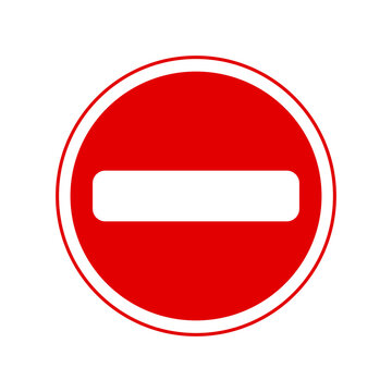 no entry sign