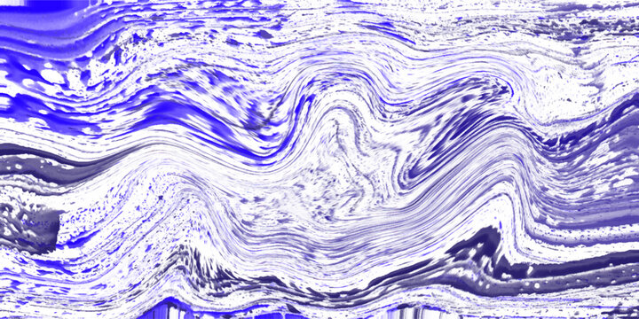 Vibrant blue abstract watercolor background featuring rhythmic liquid marble wave fluid flow paint textures ideal for modern business templates