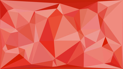 Naklejka premium Abstract Geometric Background with Red and Orange Tones for Design