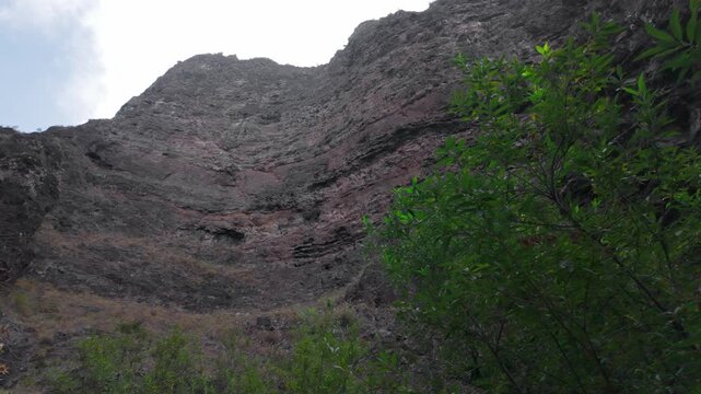 Rock walls of Barranco del Infierno