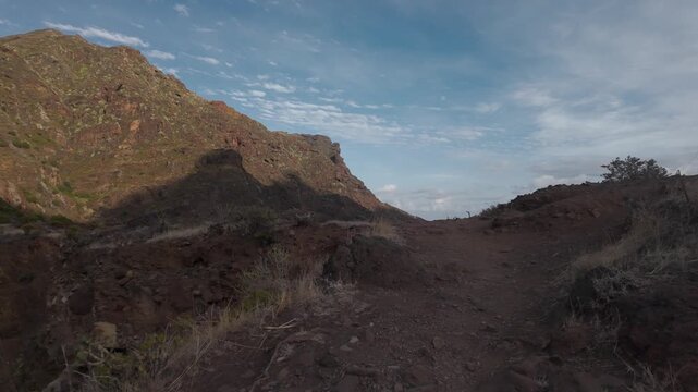 Hiking trail from Afur to Atlantic