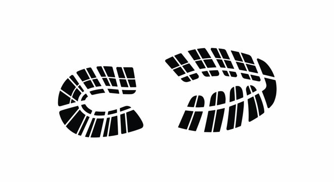 Black and white zebra stripe pattern design illustration.