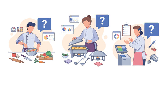 Culinary Professionals Planning, Cooking, and Managing Food Service