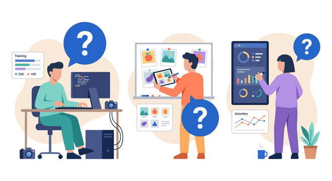Teamwork and problem solving in digital design and programming workflow